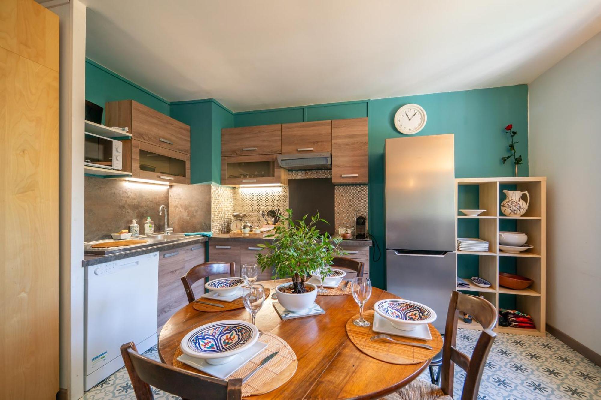 Ferienwohnung Les Volets Bleus Rungis Exterior foto